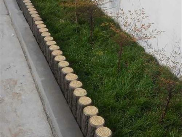 仿木樹樁石