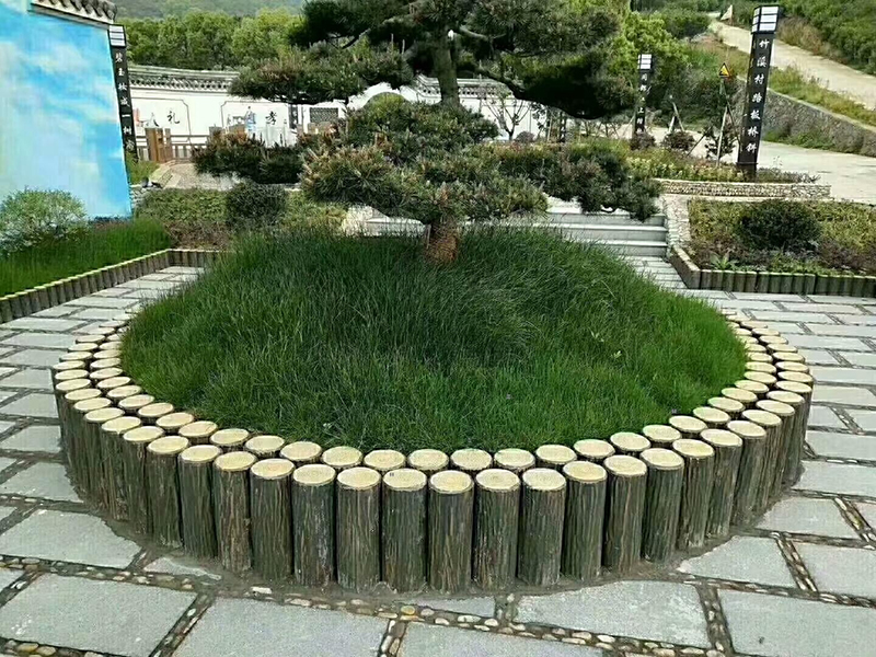 仿木樹樁石